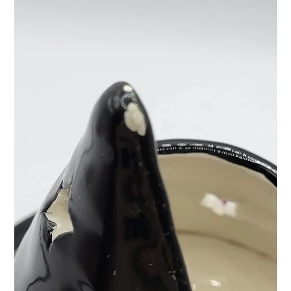 Yankee Candle Black Halloween Witch Hat Spiders Ceramic Candle Jar Topper Shade - Picture 10 of 11